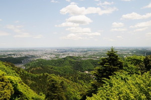 高尾山からの眺望