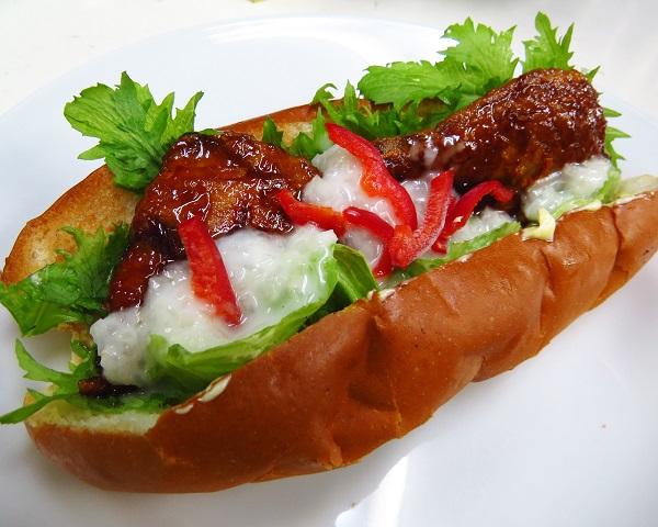 Mackerel sandwich