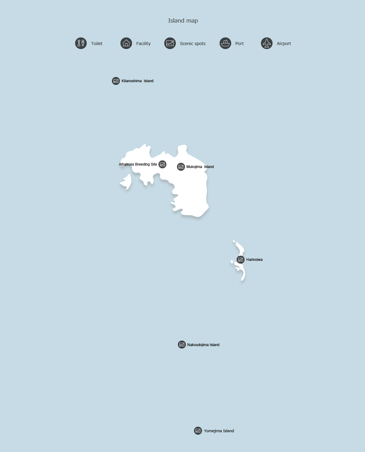 Map of Mukojima Island