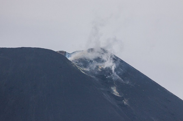 Nishinosima Island, which was formed by the eruption of submarine volcanos