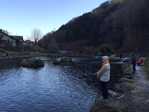 Trout fishing