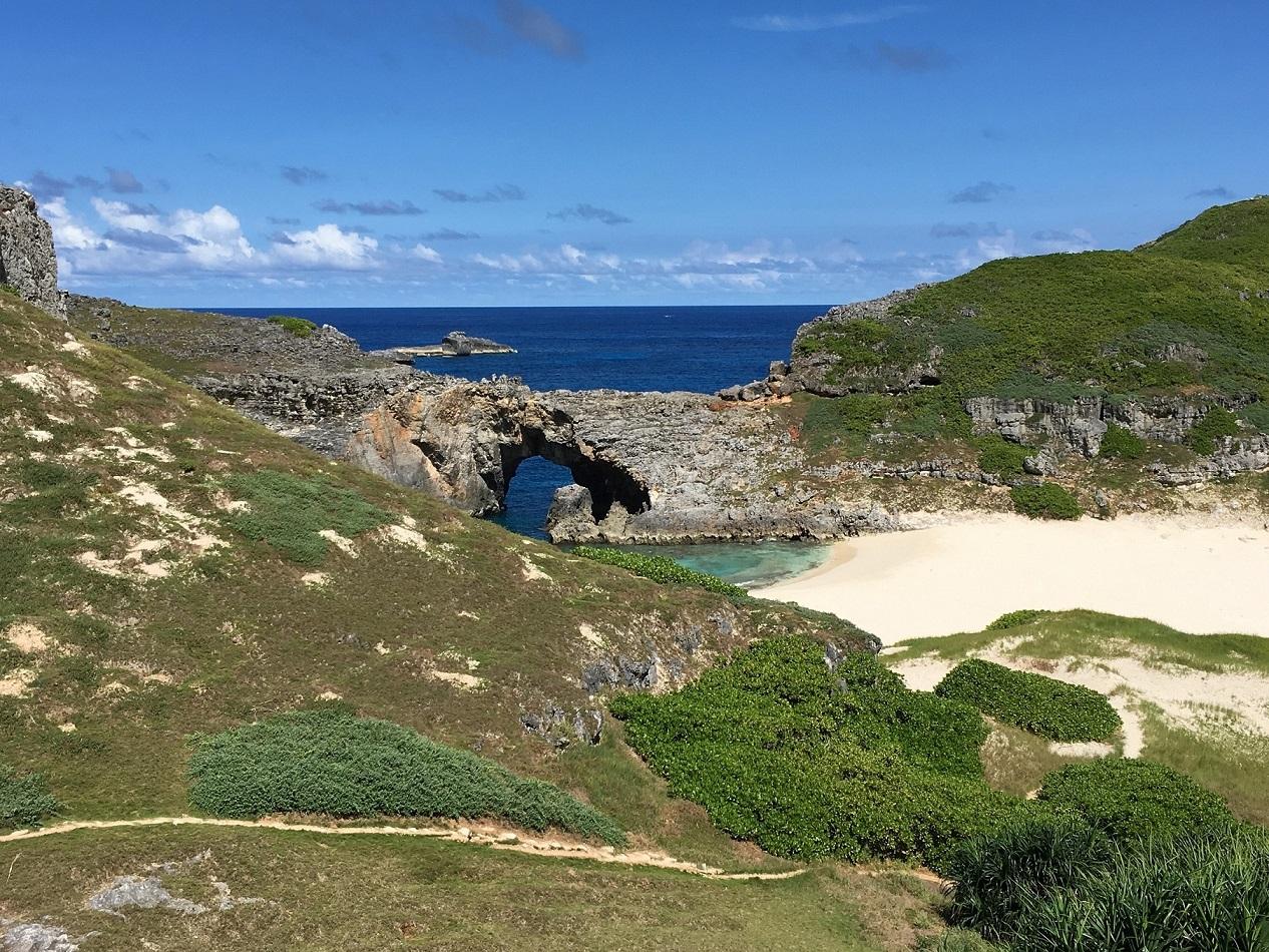 世界自然遺産小笠原　南島の画像