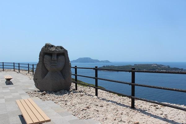 石山展望台・新島