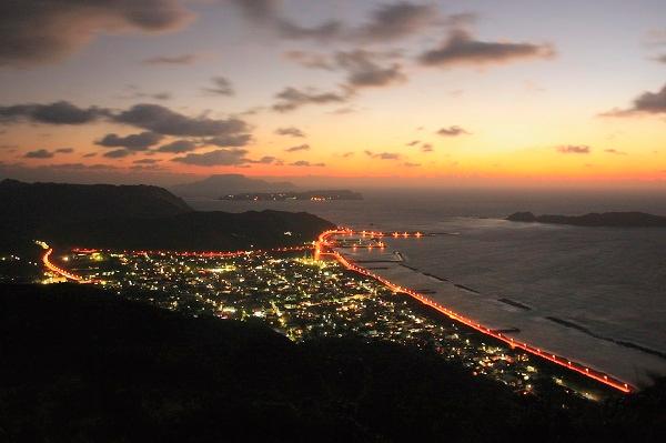 富士見峠展望台・新島