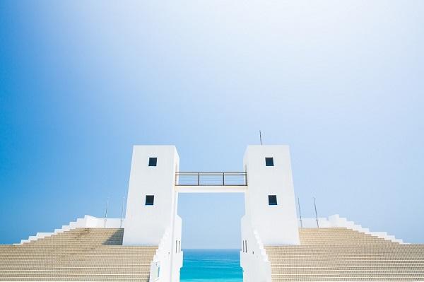 海羽伏浦海岸・新島